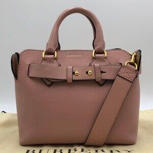 Burberry Baby Belt Bag Leather Pink #249685B39B